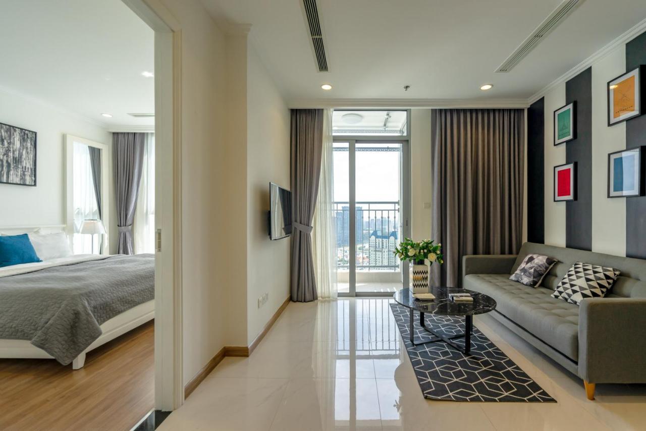 Hoasun Boutique Apartment - Vinhomes Central Park Ho Şi Min Dış mekan fotoğraf